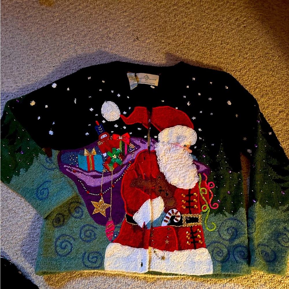 Vintage Christmas Sweater Philip & Jane Gordon